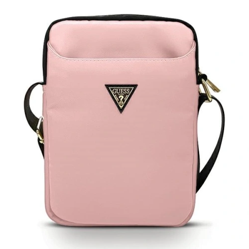 Kup Torba Guess GUTB10NTMLLP 10" rózsaszín/pink Nylon Triangle Logo - GUE769PNK - {ean13} - Sklep Home Screen