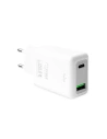 Încărcătorul de rețea Puro Fast Travel Charger USB-C + USB-A 30W (alb)
