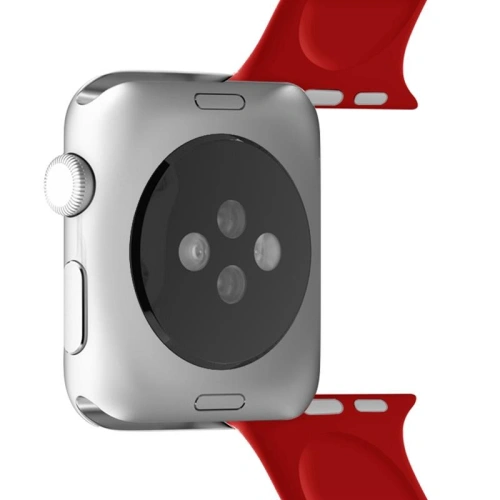 Buy Flexible sports strap PURO ICON Apple Watch 4/5/6/7/SE/8/9/10 40/41/42mm (S/M & M/L) (red) - PUR366RED - {ean13} - Home Screen Store Europe