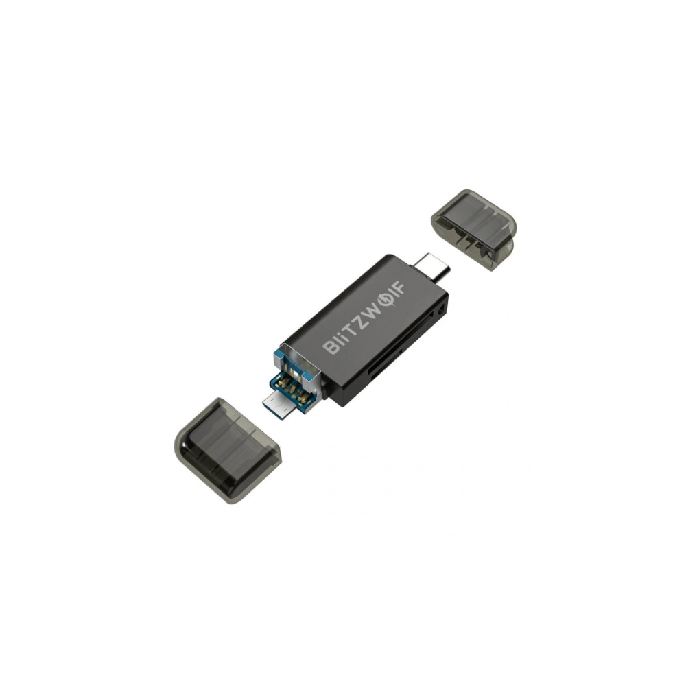 Czytnik kart SD USB-C / USB-A Blitzwolf BW-CR1