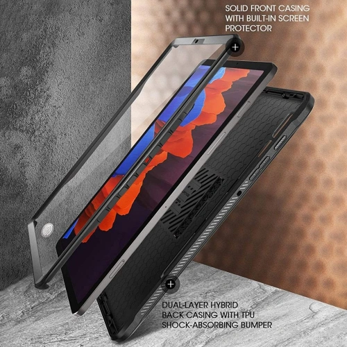 Buy Supcase Unicorn Beetle Pro Samsung Galaxy Tab S7+ Plus 12.4 Black - SPC140BLK - {ean13} - Home Screen Store Europe
