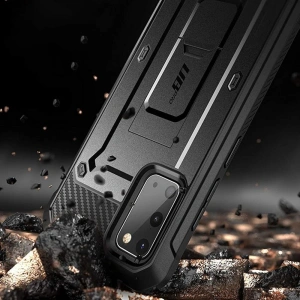 Supcase Samsung Tasche Unicorn Beetle Pro Galaxy S20 FE Schwarz