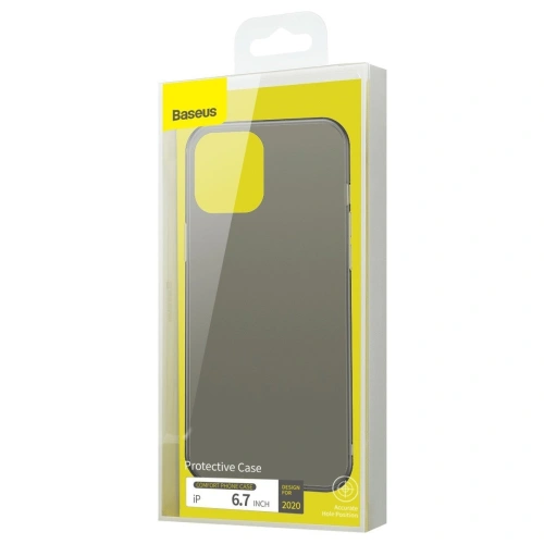 Kup Etui rezistent Baseus Comfort Case Apple iPhone 12 Pro Max (negru) - BSU1923BLK - {ean13} - Sklep Home Screen