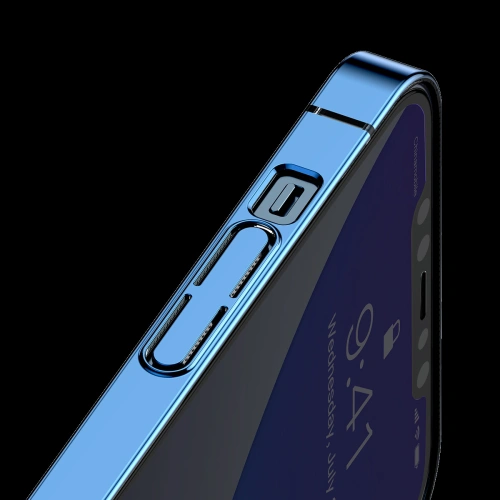 Buy Baseus Glitter Phone Case Apple iPhone 12 Pro Max (blue) - BSU1927BLU - {ean13} - Home Screen Store Europe