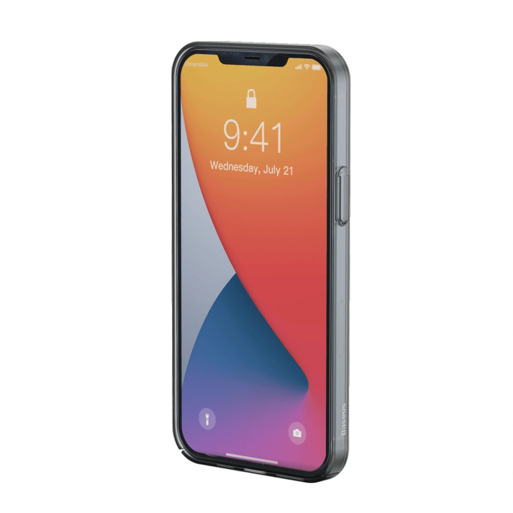 Etui Baseus Comfort Phone Case Apple iPhone 12 mini (Czarny)