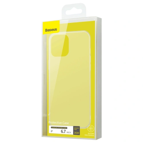 Kup Etui Baseus Comfort Phone Case Apple iPhone 12 Pro Max (bílý) - BSU1930WHT - {ean13} - Sklep Home Screen