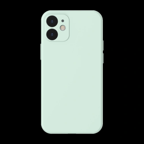 Kup Baseus Apple Case Liquid Silica Gel Case iPhone 12 mini (Grün) - BSU1931GRN - {ean13} - Sklep Home Screen