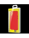 Kup Etui Baseus Liquid Silica Gel Case Apple iPhone 12 mini (Czerwony) - BSU1932RED - {ean13} - Sklep Home Screen