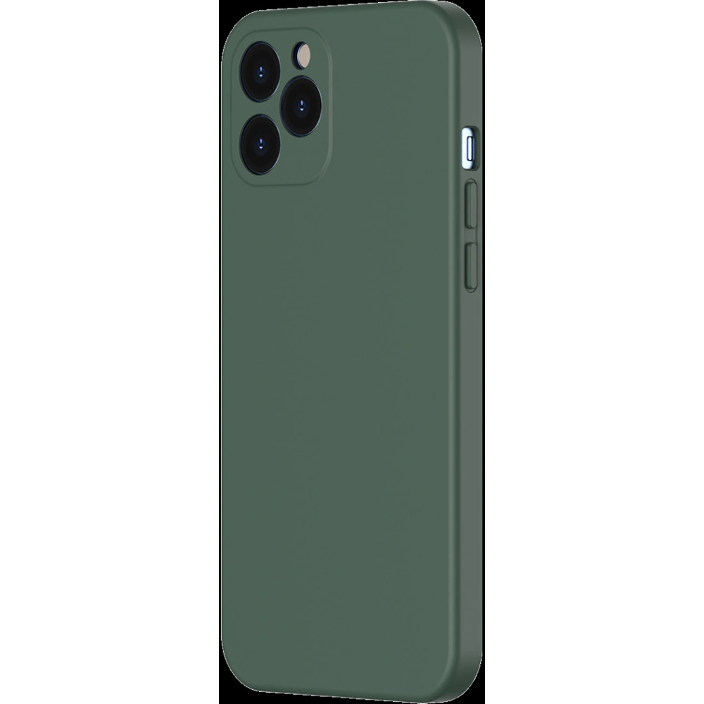 Etui Baseus Liquid Silica Gel Case Apple iPhone 12 Pro (zielony)