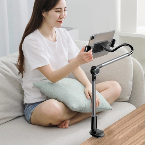 Kup Baseus Halterung mit Clip Otaku für Telefon/Tablet (schwarz) - BSU1938BLK - {ean13} - Sklep Home Screen