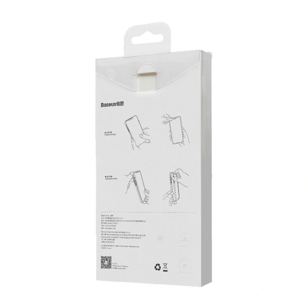 Etui Baseus Comfort Phone Case Apple iPhone 12/12 Pro (Czarny)