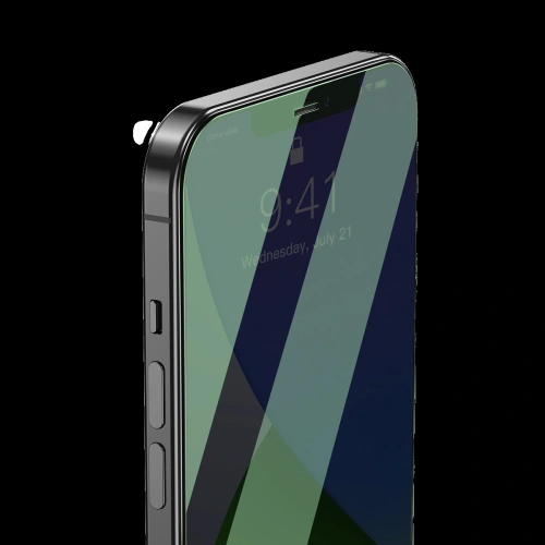 Kup Sticlă securizată 0.15mm Baseus Protecție pentru ochi Apple iPhone 12 Pro Max (2 bucăți) - BSU1940 - {ean13} - Sklep Home Screen