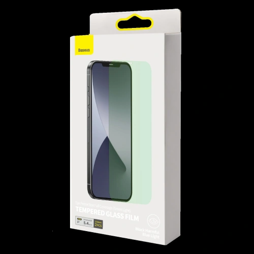 Buy Tempered Glass 0.15mm Baseus Eye-Protection Apple iPhone 12 Pro Max [2 PACK] - BSU1940 - {ean13} - Home Screen Store Europe