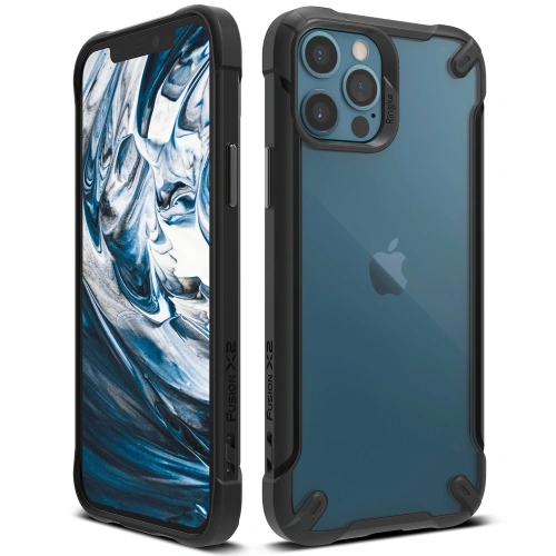 Kup Etui Ringke Fusion-X2 Apple iPhone 12/12 Pro Negru - RGK1304BLK - {ean13} - Sklep Home Screen