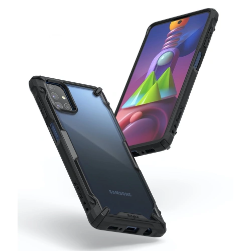 Kup Etui Ringke Fusion-X Samsung Galaxy M51 Negru - RGK1306BLK - {ean13} - Sklep Home Screen