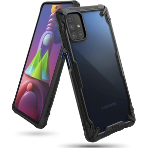 Buy Ringke Fusion-X Samsung Galaxy M51 Black - RGK1306BLK - {ean13} - Home Screen Store Europe