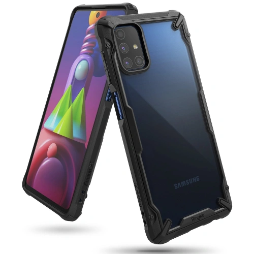 Kup Etui Ringke Fusion-X Samsung Galaxy M51 Negru - RGK1306BLK - {ean13} - Sklep Home Screen