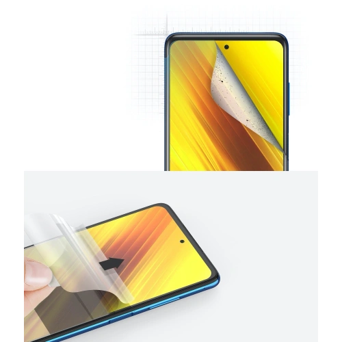 Kup Folia hydrogel Ringke Dual Easy Wing Full Cover Pocophone X3/Pro/NFC [2 PACK] - RGK1309 - {ean13} - Sklep Home Screen