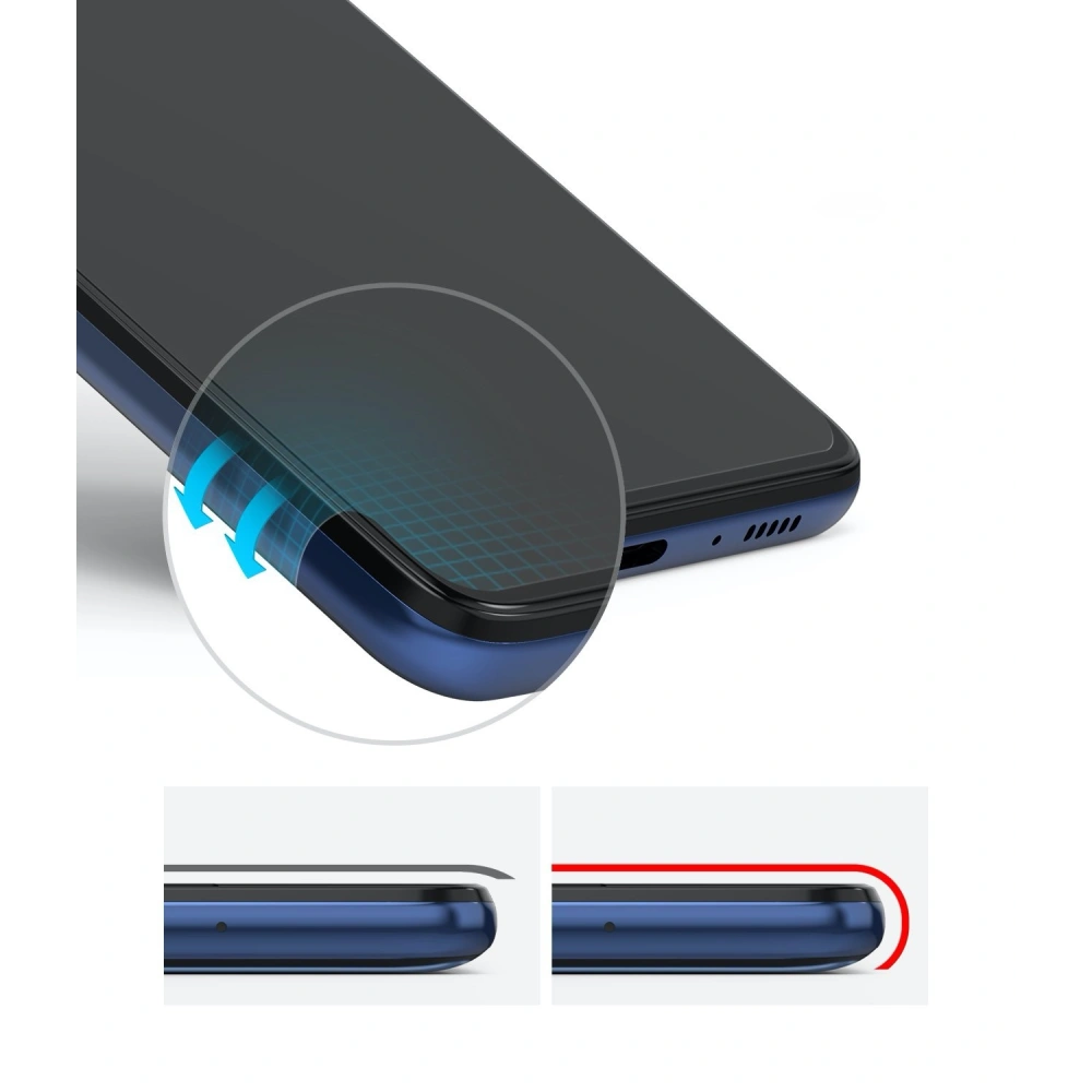 2x folia hydrożelowa Samsung Galaxy M51 - Ringke Dual Easy Wing - Home Screen