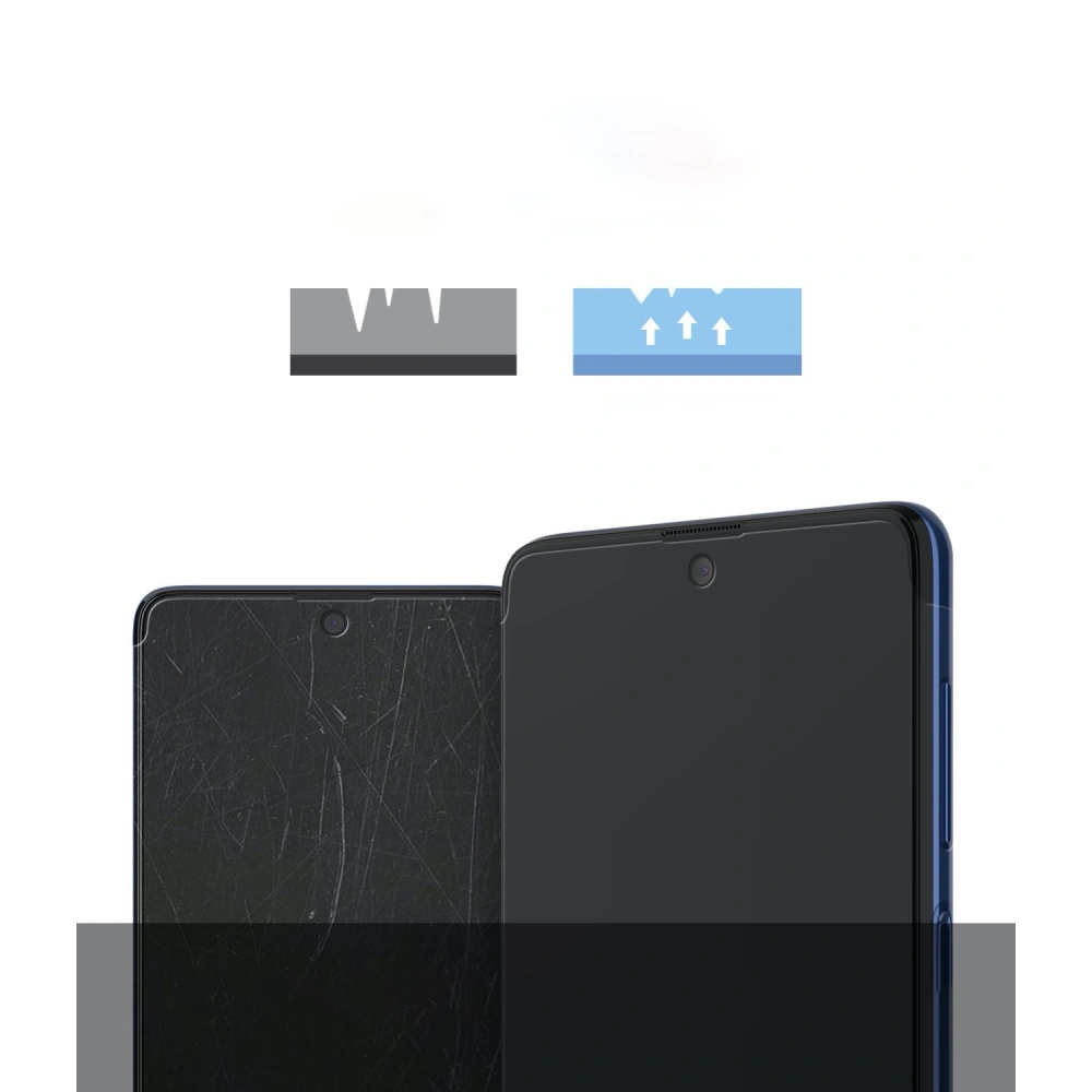 2x folia hydrożelowa Samsung Galaxy M51 - Ringke Dual Easy Wing - Home Screen