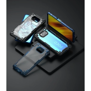 Kup Etui Ringke Fusion-X Pocophone X3/Pro/NFC Camo (Moro) Black - RGK1312MBL - {ean13} - Sklep Home Screen