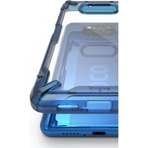 Kup Etui Ringke Fusion-X Pocophone X3/Pro/NFC Space Blue - RGK1311BLU - {ean13} - Sklep Home Screen