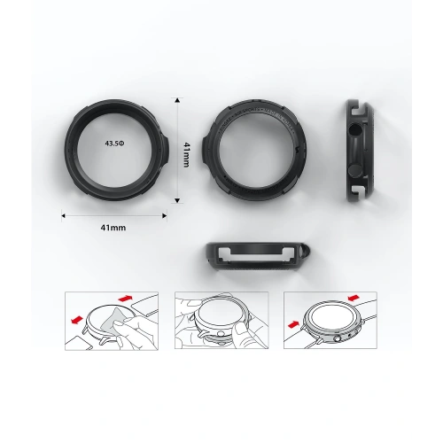Kup Etui Ringke Air Sport Samsung Galaxy Watch 3 41mm Negru - RGK1313BLK - {ean13} - Sklep Home Screen