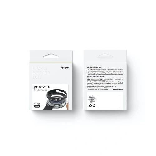 Kup Ringke Samsung Gehäuse Air Sport Galaxy Watch 3 41mm Schwarz - RGK1313BLK - {ean13} - Sklep Home Screen