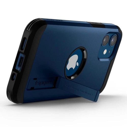 Kup Spigen Apple Tasche Tough Armor iPhone 12 mini Marineblau - SPN1360BLU - {ean13} - Sklep Home Screen