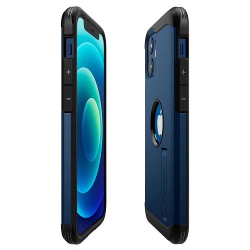 Kup Etui Spigen Tough Armor Apple iPhone 12 mini Albastru Marin - SPN1360BLU - {ean13} - Sklep Home Screen