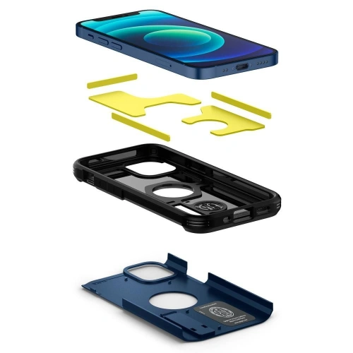 Kup Etui Spigen Tough Armor Apple iPhone 12 mini Navy Blue - SPN1360BLU - {ean13} - Sklep Home Screen