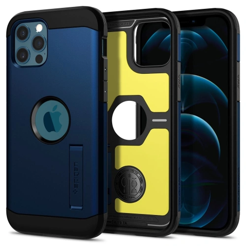Kup Etui Spigen Tough Armor Apple iPhone 12/12 Pro Albastru Marin - SPN1361BLU - {ean13} - Sklep Home Screen
