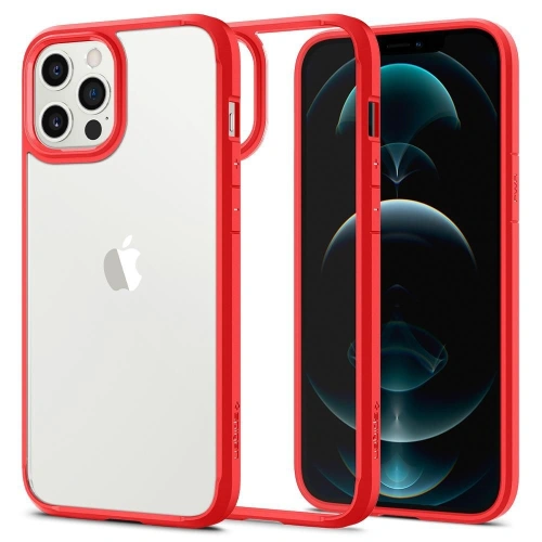 Kup Etui Spigen Ultra Hybrid Apple iPhone 12/12 Pro Piros - SPN1367RED - {ean13} - Sklep Home Screen