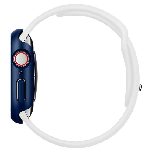 Buy Case Spigen Thin Fit Apple Watch 4/5/6/7/8/9/SE 44/45mm Metallic Blue - SPN1368BLU - {ean13} - Home Screen Store Europe