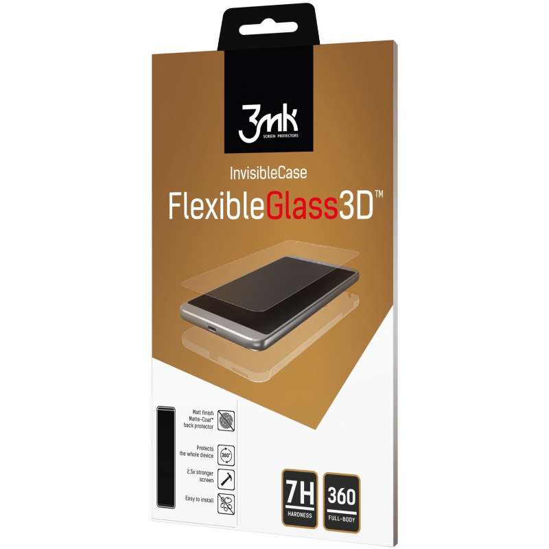 Kup Szkło hybrydowe 3MK FlexibleGlass 3D + Folia High-Grip LG G6 - 5901571197449 - 3MK021 - Homescreen.pl