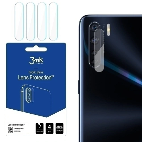 Kup Hybidní sklo na objektiv fotoaparátu 3MK Ochrana objektivu Oppo A91 [4 PACK] - 3MK1073 - {ean13} - Sklep Home Screen