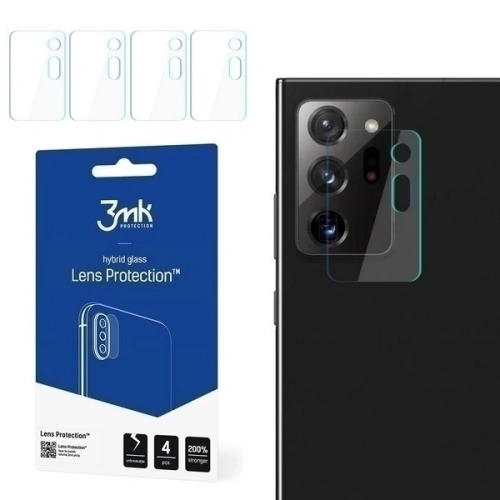 Kup Hibrid üveg a fényképezőgép lencséjére 3MK Lens Protection Samsung Galaxy Note 20 Ultra [4 PACK] - 3MK1087 - {ean13} - Sklep Home Screen