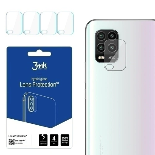 Kup Hybridní sklo na objektiv fotoaparátu 3MK Lens Protection Xiaomi Mi 10 Lite 5G [4 PACK] - 3MK1088 - {ean13} - Sklep Home Screen