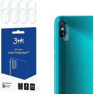 Kup Hibrid üveg a fényképezőgép lencséjéhez 3MK Lencsevédő Redmi 9A [4 PACK] - 3MK1097 - {ean13} - Sklep Home Screen