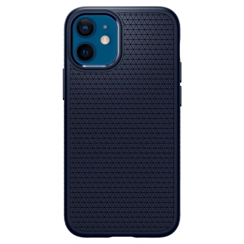 Kup Etui Spigen Liquid Air Apple iPhone 12 mini Albastru Marin - SPN1369BLU - {ean13} - Sklep Home Screen