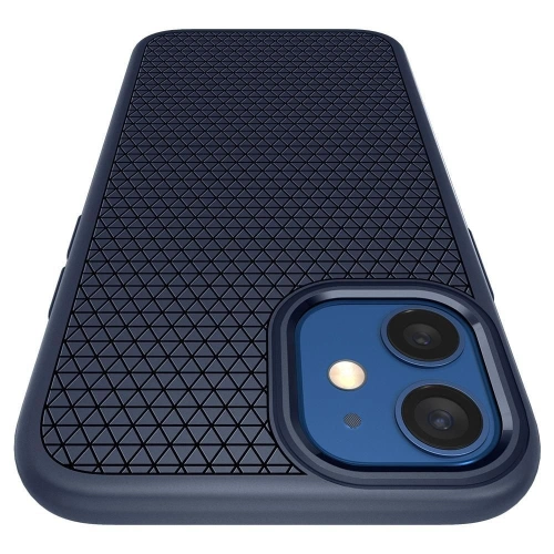 Kup Etui Spigen Liquid Air Apple iPhone 12 mini Albastru Marin - SPN1369BLU - {ean13} - Sklep Home Screen