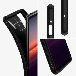 Kup Etui Spigen Rugged Armor Sony Xperia 5 II Matte Black - SPN1370BLK - {ean13} - Sklep Home Screen