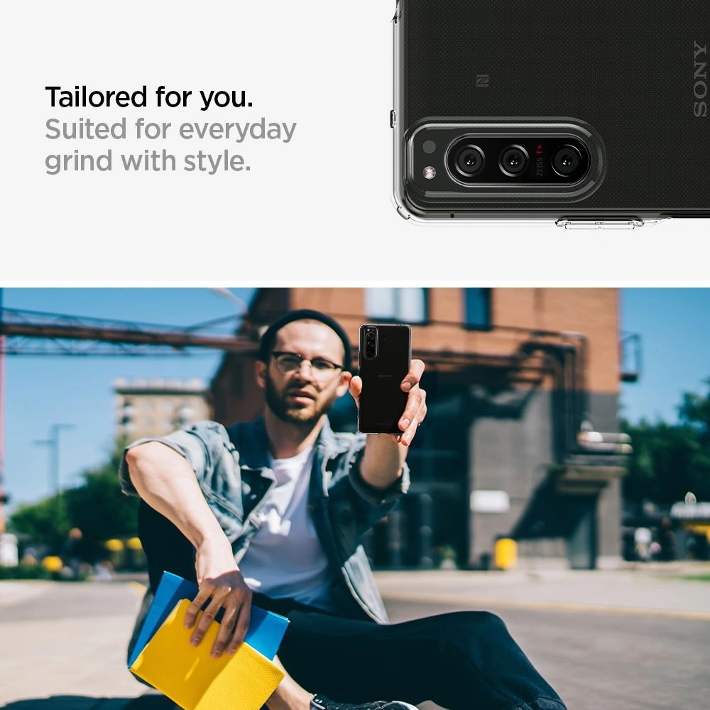 Etui Spigen Liquid Crystal Sony Xperia 5 II Crystal Clear