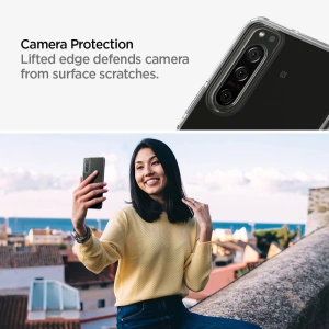 Kup Etui Spigen Liquid Crystal Sony Xperia 5 II Crystal Clear - SPN1371CL - {ean13} - Sklep Home Screen