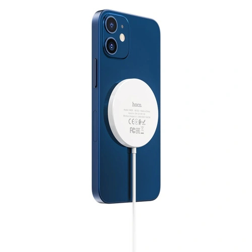 Kup Încărcător wireless hoco CW28 cu MagSafe 15W Alb - HCO001BLK - {ean13} - Sklep Home Screen