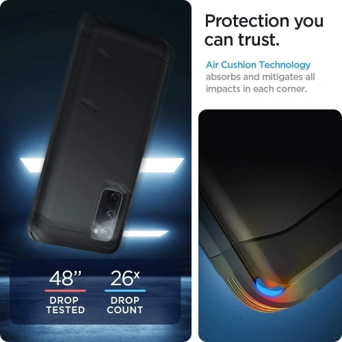 Buy Spigen Tough Armor Samsung Galaxy S20 FE Black - SPN1372BLK - {ean13} - Home Screen Store Europe