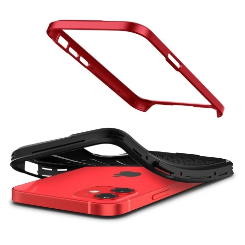 Kup Etui Spigen Neo Hybrid Apple iPhone 12 mini Piros - SPN1375RED - {ean13} - Sklep Home Screen