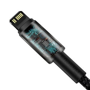 Kup USB-C to Lightning kábel Baseus Tungsten Gold, 20W, 5A, PD, 2m (fekete) - BSU1948BLK - {ean13} - Sklep Home Screen