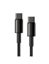 Buy Baseus Tungsten Gold Cable Type-C to Type-C 100W 2m (black) - BSU1950BLK - {ean13} - Home Screen Store Europe