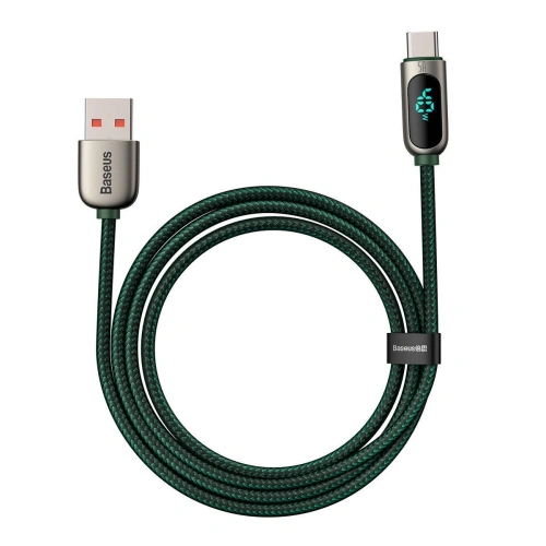 Kup Cablul USB la USB-C Baseus Display, 5A, 1m (verde) - BSU1951GRN - {ean13} - Sklep Home Screen